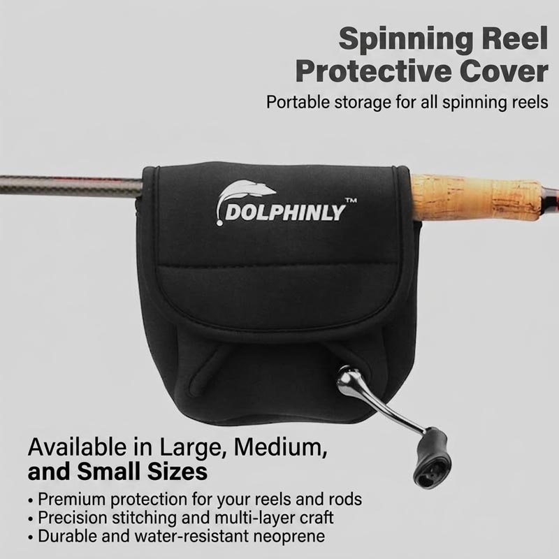 Shimano Reel Stradic - Ударопрочный неопреновый чехол для спиннинговой катушки,