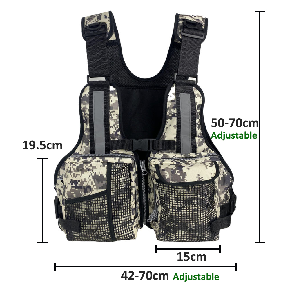 Рыболовный жилет для активного – обзор и цена Fishing Vest