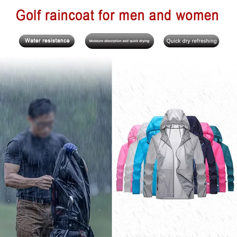 Плащ для гольфа, легкая куртка – обзор и цена Fishing Jacket Waterproof